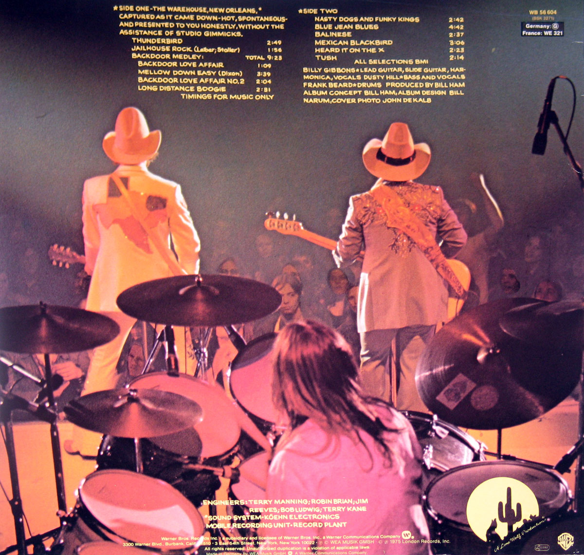 High Resolution Photos of zz top fandango 